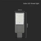 30W Lampa Uliczna LED Solarna / Bateria: 60AH LiFePO4 / Barwa: 6500K