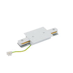 Nowodvorski System szynowy PROFILE RECESSED POWER STRAIGHT CONNECTOR 1-obwodowy Profile - Tworzywo sztuczne PC - Biały