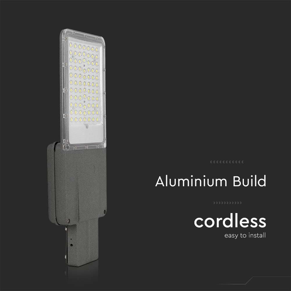 35W Lampa Uliczna LED Solarna / Bateria: 18AH LiFePO4 / Barwa: 6500K