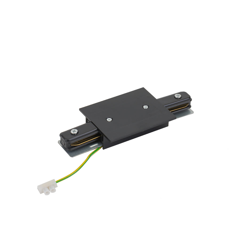 Nowodvorski System szynowy PROFILE RECESSED POWER STRAIGHT CONNECTOR 1-obwodowy Profile - Tworzywo sztuczne PC - Czarny