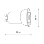 Nowodvorski REFLECTOR LED, GU10, R35, 4W 50/60Hz - Tworzywo sztuczne PC II 10231