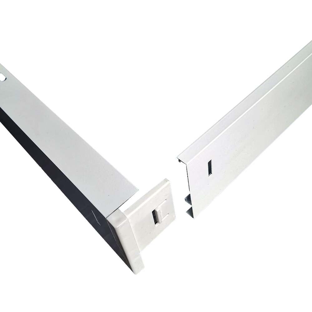 Ramka natynkowa 600x1200mm / Biały / Wysokość: 63mm / BACKLIT