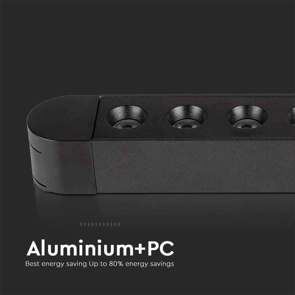 5W Lampa na Szynoprzewód SLIM MAGNETIC / Barwa: 4000K / Obudowa: Czarna