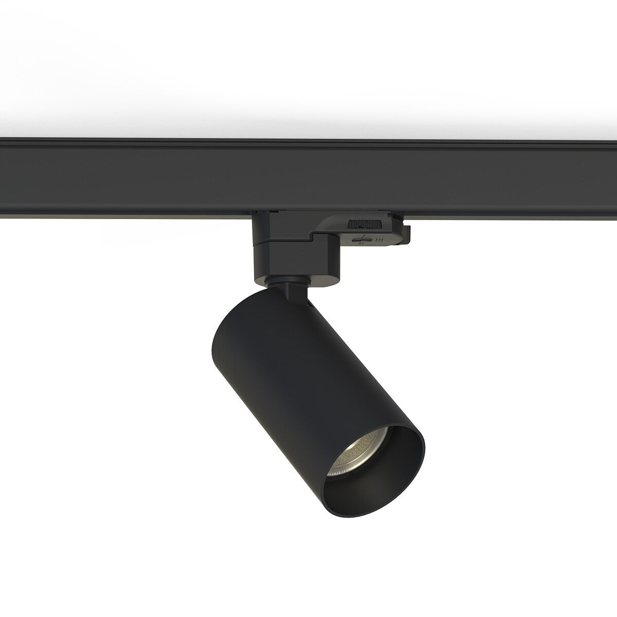 Nowodvorski System szynowy CTLS MONO 3-obwodowy CTLS Lampa 10W only LED - Stal lakierowana - Czarny I 10235 - lampa włączona
