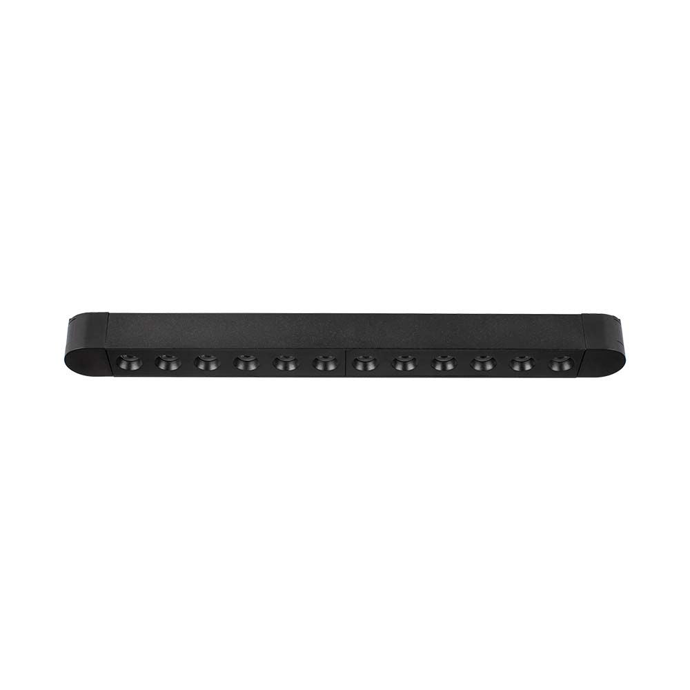 12W Lampa na Szynoprzewód SLIM MAGNETIC / Barwa: 6400K / Obudowa: Czarna