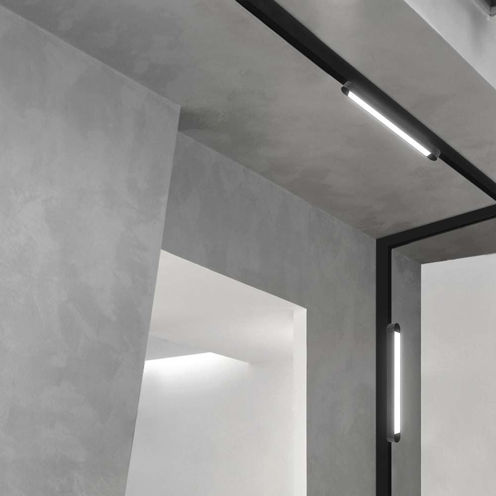 14W Lampa na Szynoprzewód SLIM MAGNETIC / Barwa: 4000K / Obudowa: Czarna