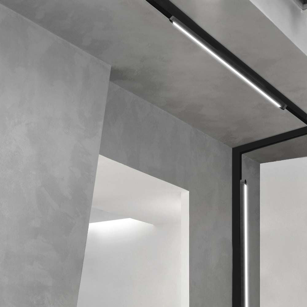 22W Lampa na Szynoprzewód SLIM MAGNETIC / Barwa: 3000K / Obudowa: Czarna