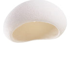 Maxlight Lampa wisząca Pierre 48cm - Źywica - Biały P0533