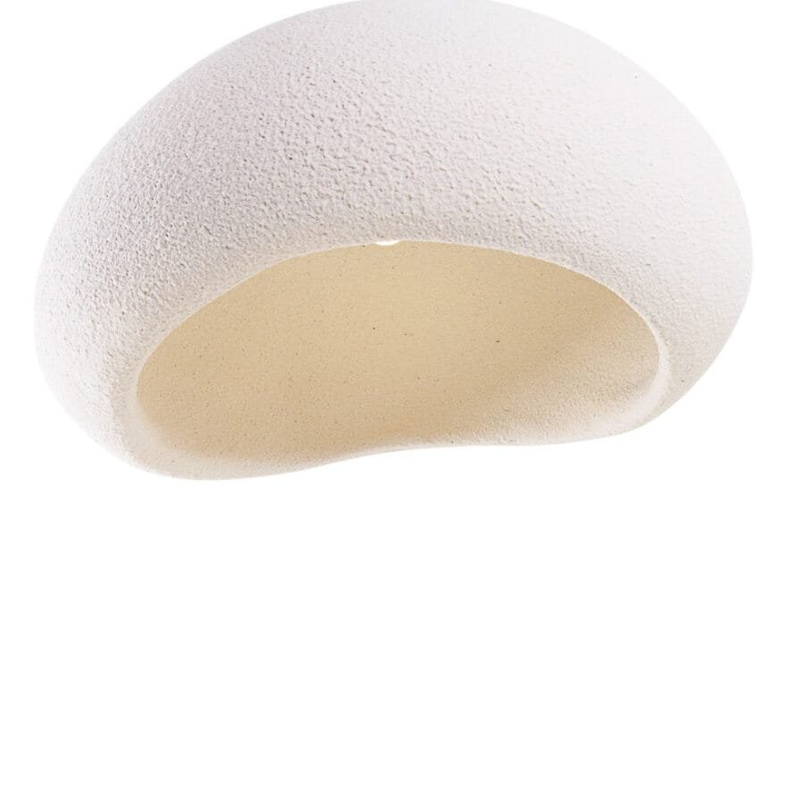 Maxlight Lampa wisząca Pierre 48cm - Źywica - Biały P0533