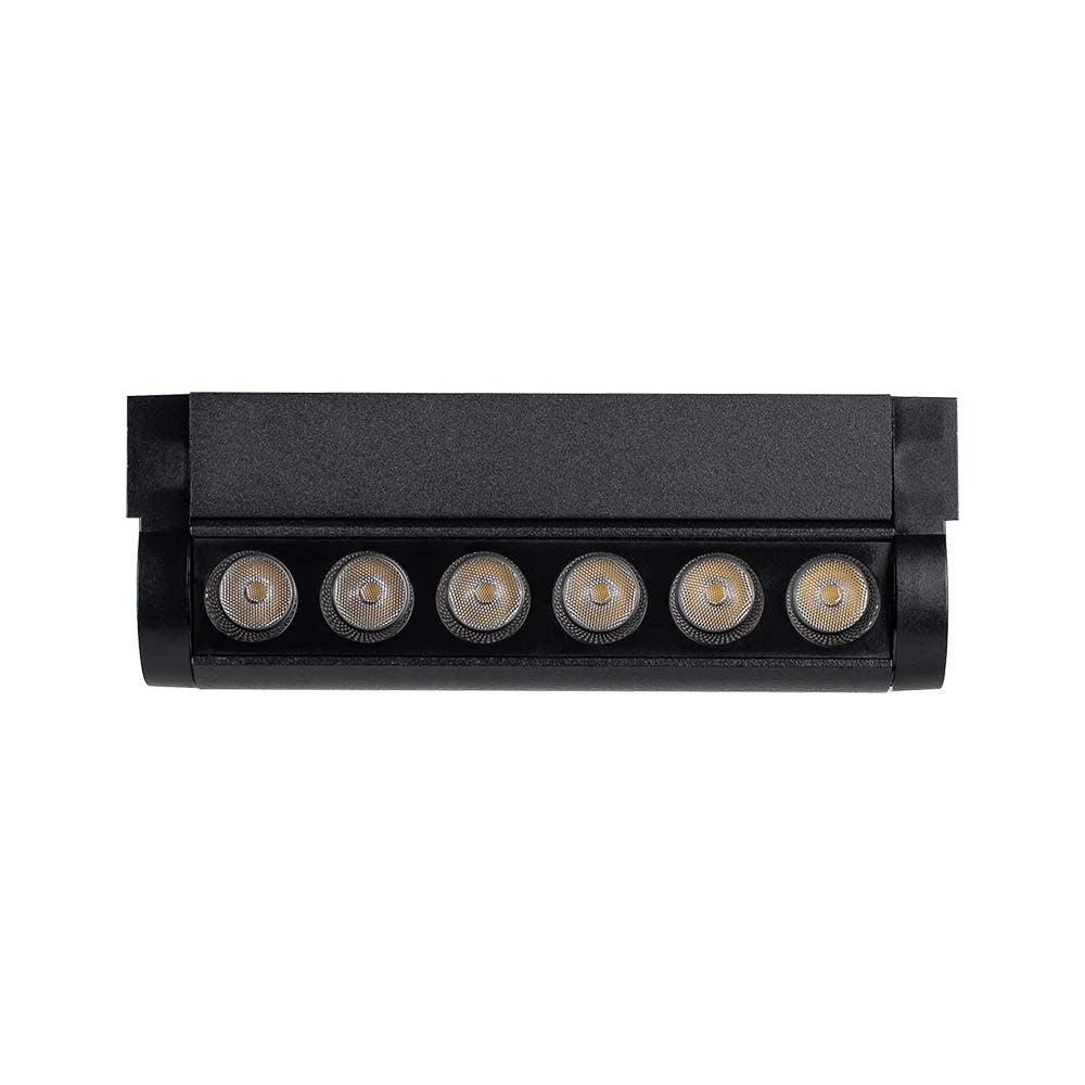 5W Lampa LED na szynoprzewód MAGNETIC regulowana / Barwa: 3000K / Obudowa: Czarna