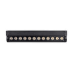 12W Lampa LED na szynoprzewód MAGNETIC regulowana / Barwa: 6400K / Obudowa: Czarna