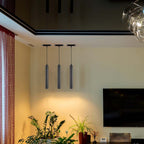 15W Lampa LED na szynoprzewód MAGNETIC / Wisząca / Barwa: 3000K / Obudowa: Czarna