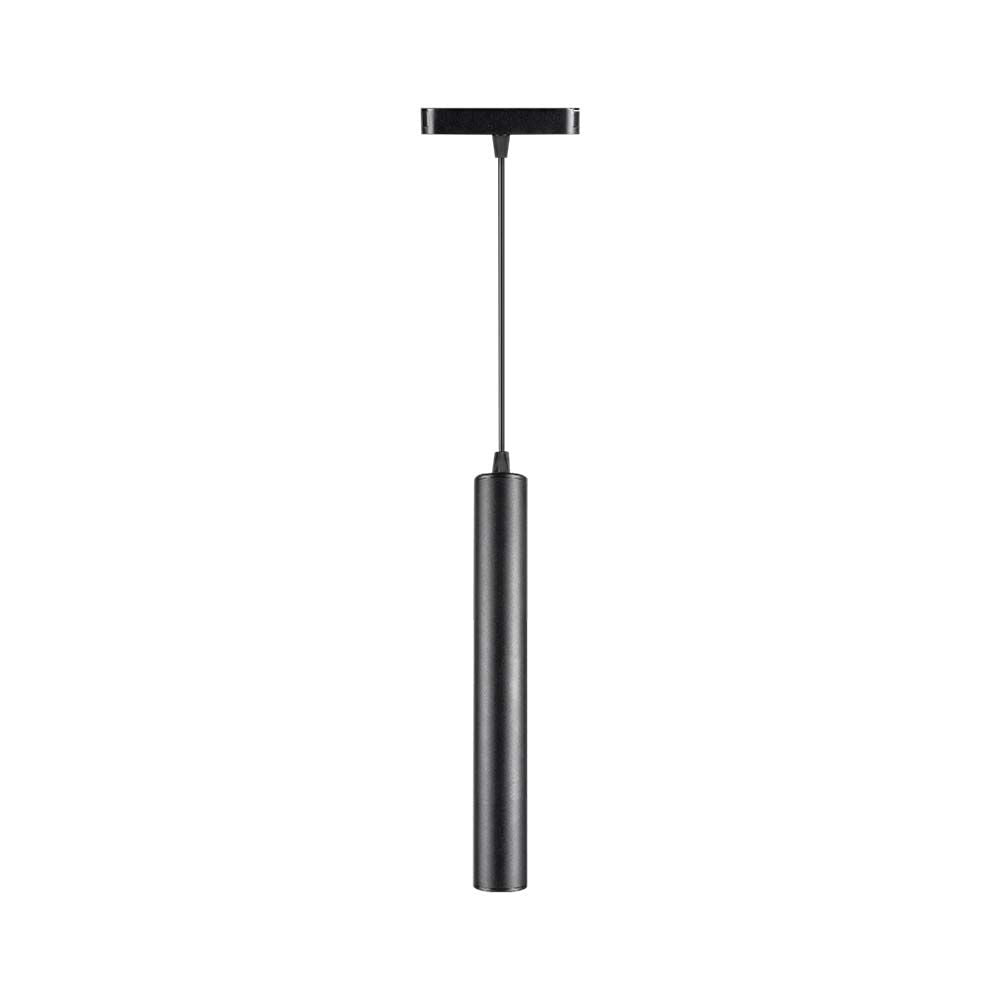 15W Lampa LED na szynoprzewód MAGNETIC / Wisząca / Barwa: 6400K / Obudowa: Czarna
