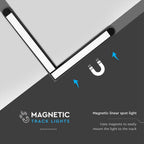 25W Lampa LED na szynoprzewód MAGNETIC / Barwa: 6400K / Obudowa: Czarna