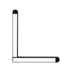 25W Lampa LED na szynoprzewód MAGNETIC / Barwa: 3000K / Obudowa: Czarna