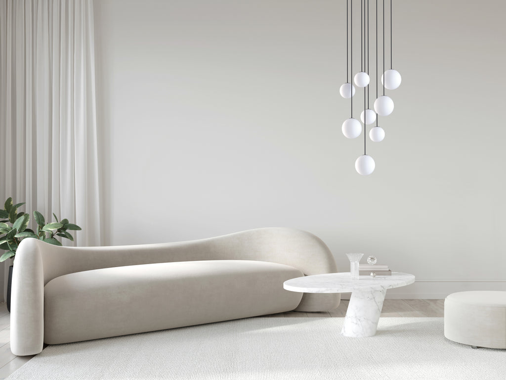 Nowodvorski Klosz / Oprawa CAMELEON SNOWBALL 120 - Szkło - Biały