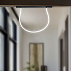 23W Lampa Smart LED na szynoprzewód MAGNETIC / Elastyczna Świetlówka 2m / Barwa: 3w1 / Ściemniana / Obudowa: Czarna