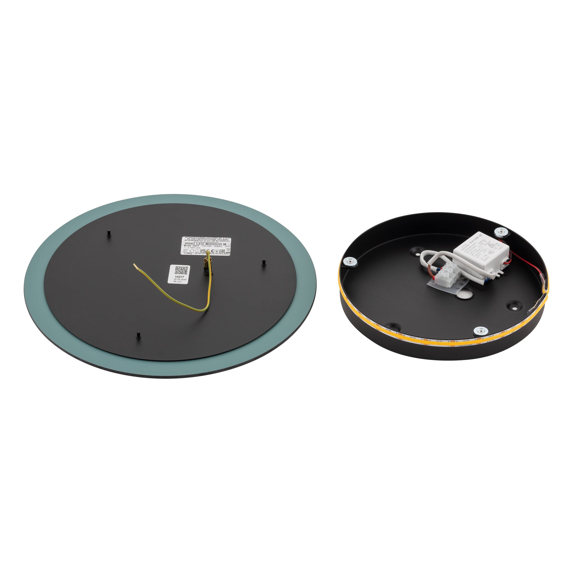 Nowodvorski Kinkiet RING MIRROR LED M 10W 50/60Hz - Szkło - Inny