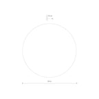 Nowodvorski Kinkiet RING MIRROR LED M 10W 50/60Hz - Szkło - Inny 10277