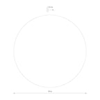 Nowodvorski Kinkiet RING MIRROR LED L 13W 50/60Hz - Szkło - Inny 10278