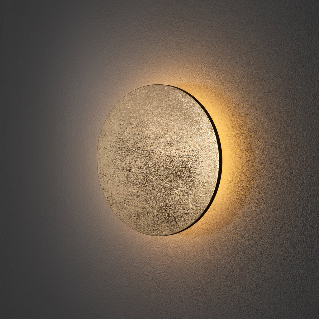 Nowodvorski Kinkiet RING WOOD LED S 7W 50/60Hz - Sklejka - Złoty