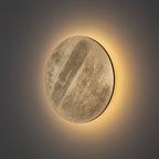 Nowodvorski Kinkiet RING WOOD LED M 10W 50/60Hz - Sklejka - Złoty