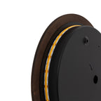 Nowodvorski Kinkiet RING WOOD LED M 10W 50/60Hz - Sklejka - Złoty