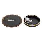 Nowodvorski Kinkiet RING WOOD LED M 10W 50/60Hz - Sklejka - Złoty