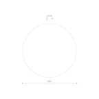 Nowodvorski Kinkiet RING WOOD LED M 10W 50/60Hz - Sklejka - Złoty 10281