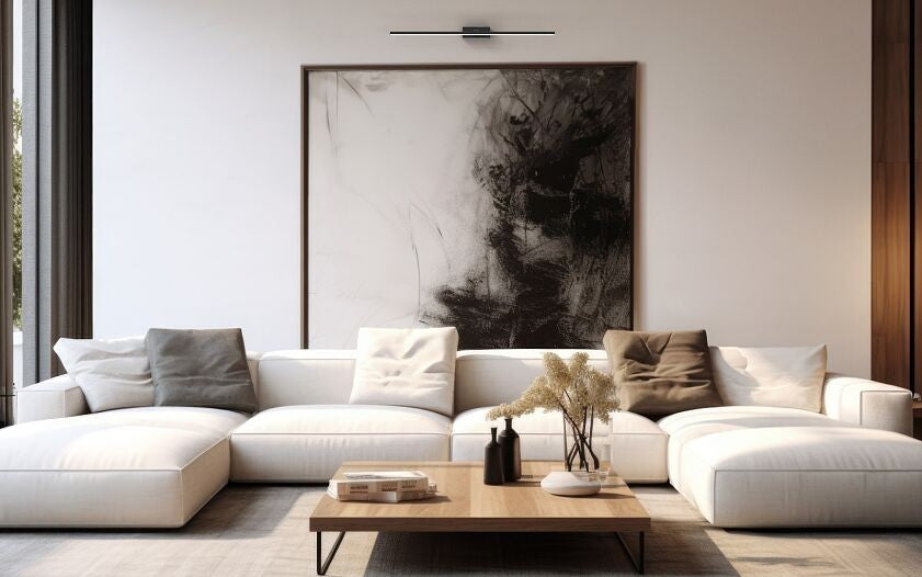 Nowodvorski Kinkiet VAN GOGH LED L 18W 50/60Hz - Aluminium lakierowane - Czarny 10284
