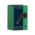 2W Lampa naścienna Spotlight LED / Barwa: 4000K / Obudowa: Czarna