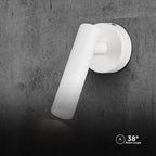 2W Lampa naścienna Spotlight LED / Barwa: 3000K / Obudowa: Biała