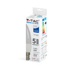 5.5W C35 Żarówka LED / Chip SAMSUNG / Barwa:3000K / Trzonek:B22