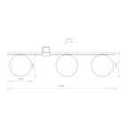 Nowodvorski Lampa przysufitowa PIK 12W only LED 50Hz - Aluminium lakierowane - Czarny II 10301