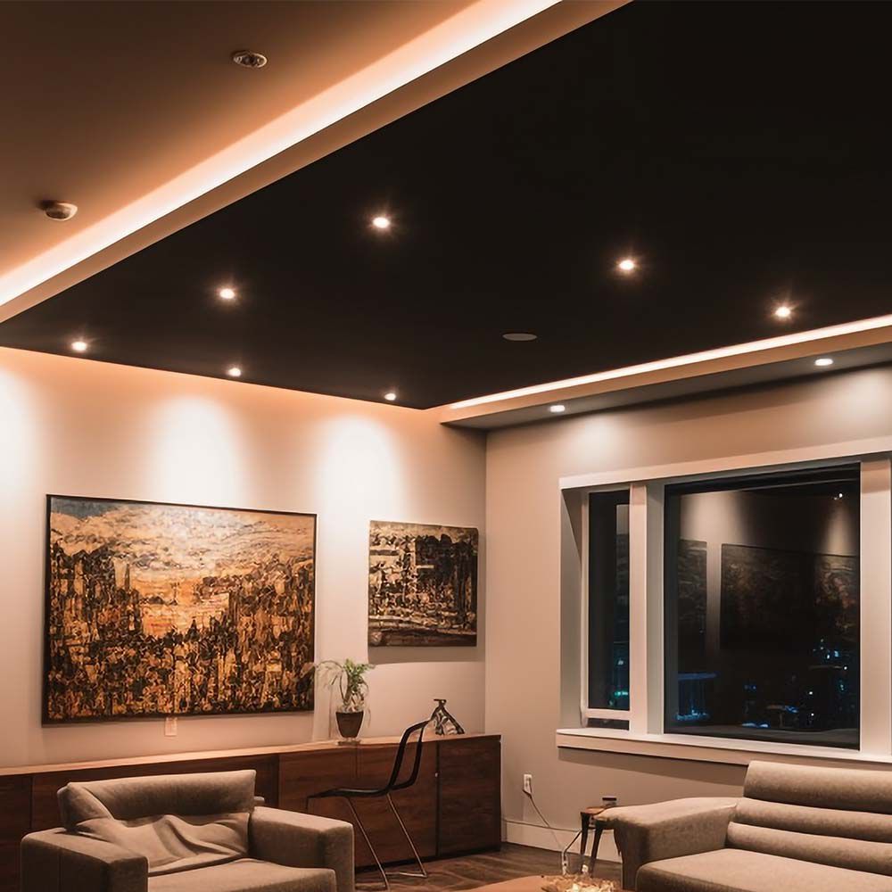 18W Żarówka Modułowa LED / Barwa: 3000K / Obudowa: Czarna