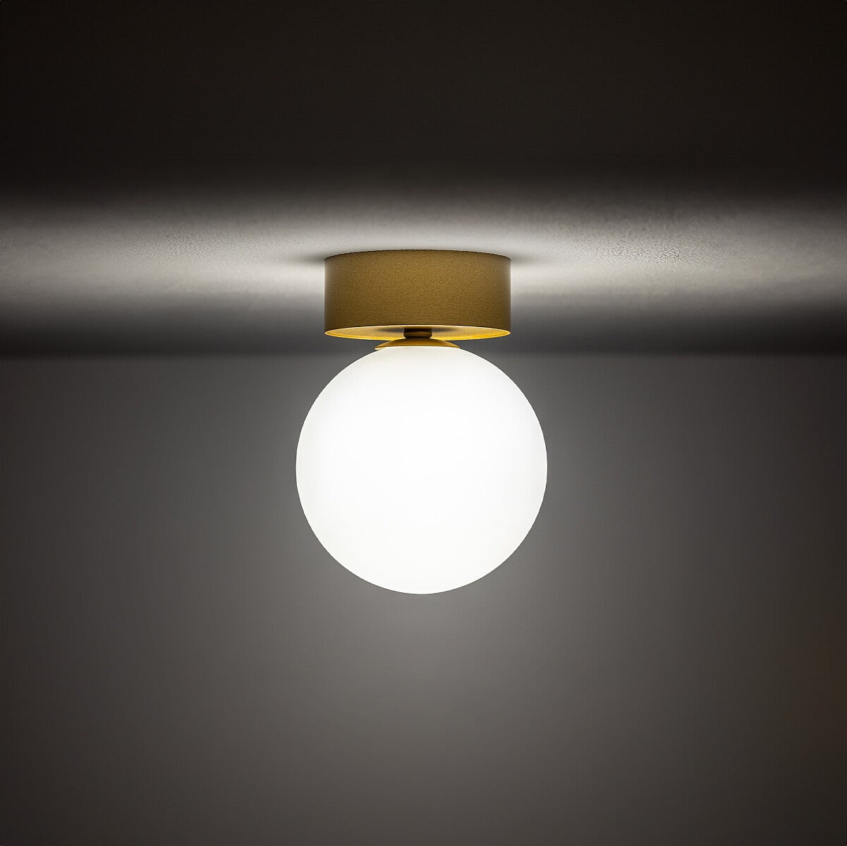 Nowodvorski Lampa przysufitowa KIER S 12W only LED 50/60Hz - Stal lakierowana - Czarny 10302