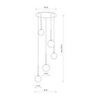 Nowodvorski Lampa wisząca KARO 12W only LED 50/60Hz - Stal lakierowana - Czarny I 10303