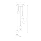 Nowodvorski Lampa wisząca KARO 12W only LED 50/60Hz - Stal lakierowana - Czarny I 10303