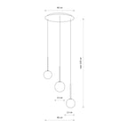 Nowodvorski Lampa wisząca KARO 12W only LED 50/60Hz - Stal lakierowana - Czarny II 10304