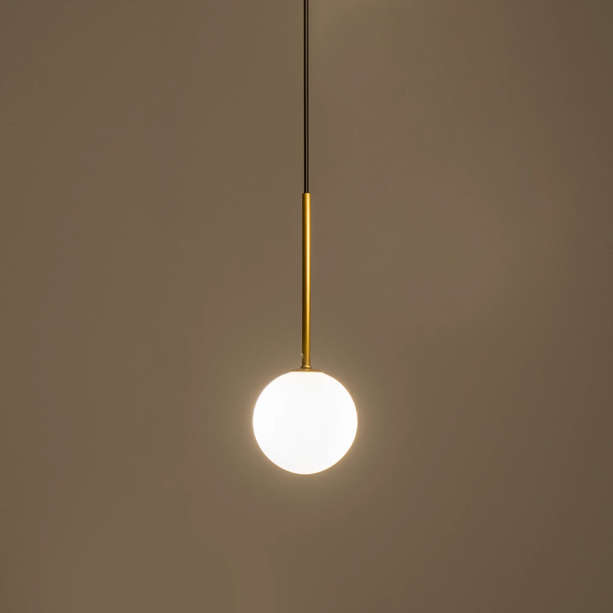 Nowodvorski Lampa wisząca KARO 12W only LED 50/60Hz - Stal lakierowana - Czarny III 10305 - lampa włączona