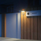 3WLampa ścienna LED solarna 350LM / Bateria litowa 3.7v 1200mA / Barwa: 4000K+3000K / Kolor: Biały