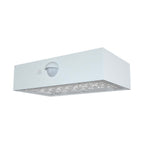 3WLampa ścienna LED solarna 350LM / Bateria litowa 3.7v 1200mA / Barwa: 4000K+3000K / Kolor: Biały
