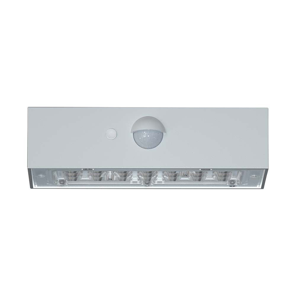 3WLampa ścienna LED solarna 350LM / Bateria litowa 3.7v 1200mA / Barwa: 4000K+3000K / Kolor: Biały