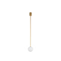 Nowodvorski Lampa wisząca KIER M 12W only LED 50/60Hz - Stal lakierowana - Satynowy złoty 10306