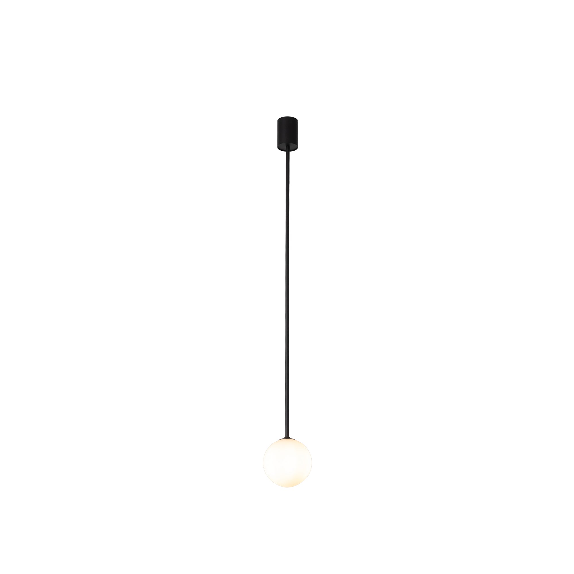 Nowodvorski Lampa wisząca KIER M 12W only LED 50/60Hz - Stal lakierowana - Czarny