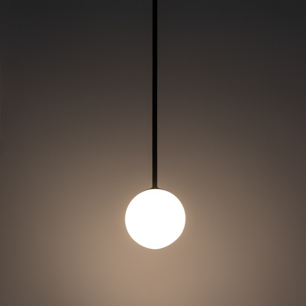 Nowodvorski Lampa wisząca KIER L 12W only LED 50/60Hz - Stal lakierowana - Czarny 10310