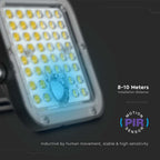 30W Naświetlacz solarny LED 4800LM / Bateria: Lithium Battery 6.4V 6000mA / Barwa: 4000K / Kolor: Czarny