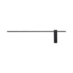Nowodvorski Kinkiet z włącznikiem MOTIVE LED L 16W 50/60Hz - Aluminium lakierowane - Czarny I