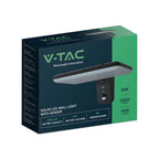 15W Lampa Solarna LED z Czujnikiem Ruchu / Bateria: LiFePO4 3.2V 6000mA / Barwa: 6000K+4000K / Kolor: Czarny