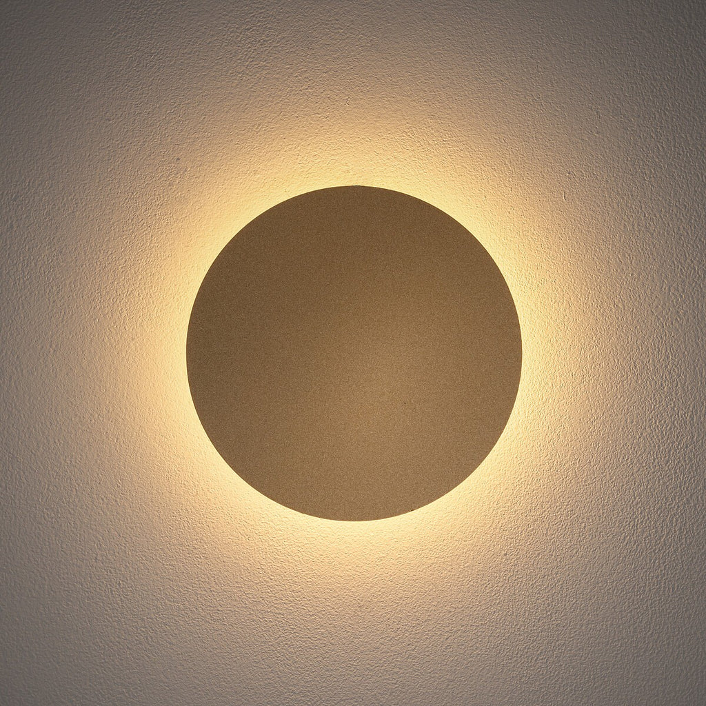 Nowodvorski Kinkiet RING LED S 7W 50/60Hz - Stal lakierowana - Satynowy złoty 10317